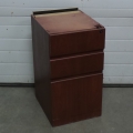 Auburn 3 Drawer Wooden File Pedestal, Locking